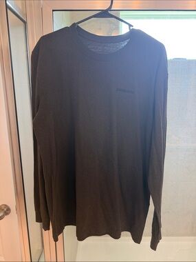Patagonia Men’s Long-Sleeve Crew Shirt - Black
